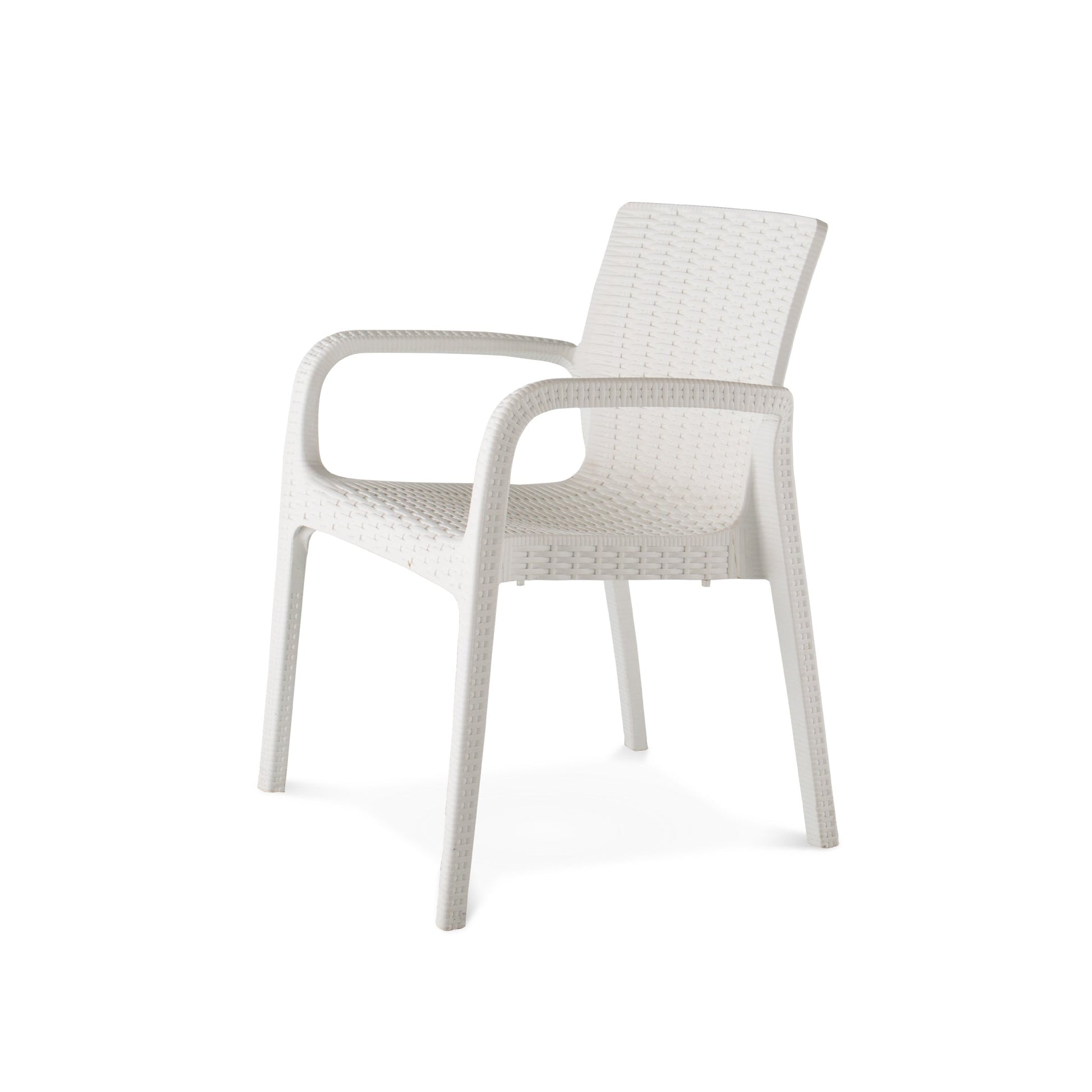 LAGOON KOPPLA STACK-ABLE RATTAN DINNING ARM CHAIR 2 pcs / set